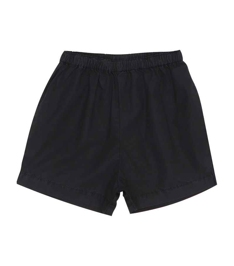 Caramel Caramel Cotton Apium Shorts (8-12 Years)