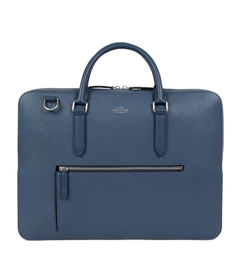 Smythson Smythson Leather Slim Briefcase