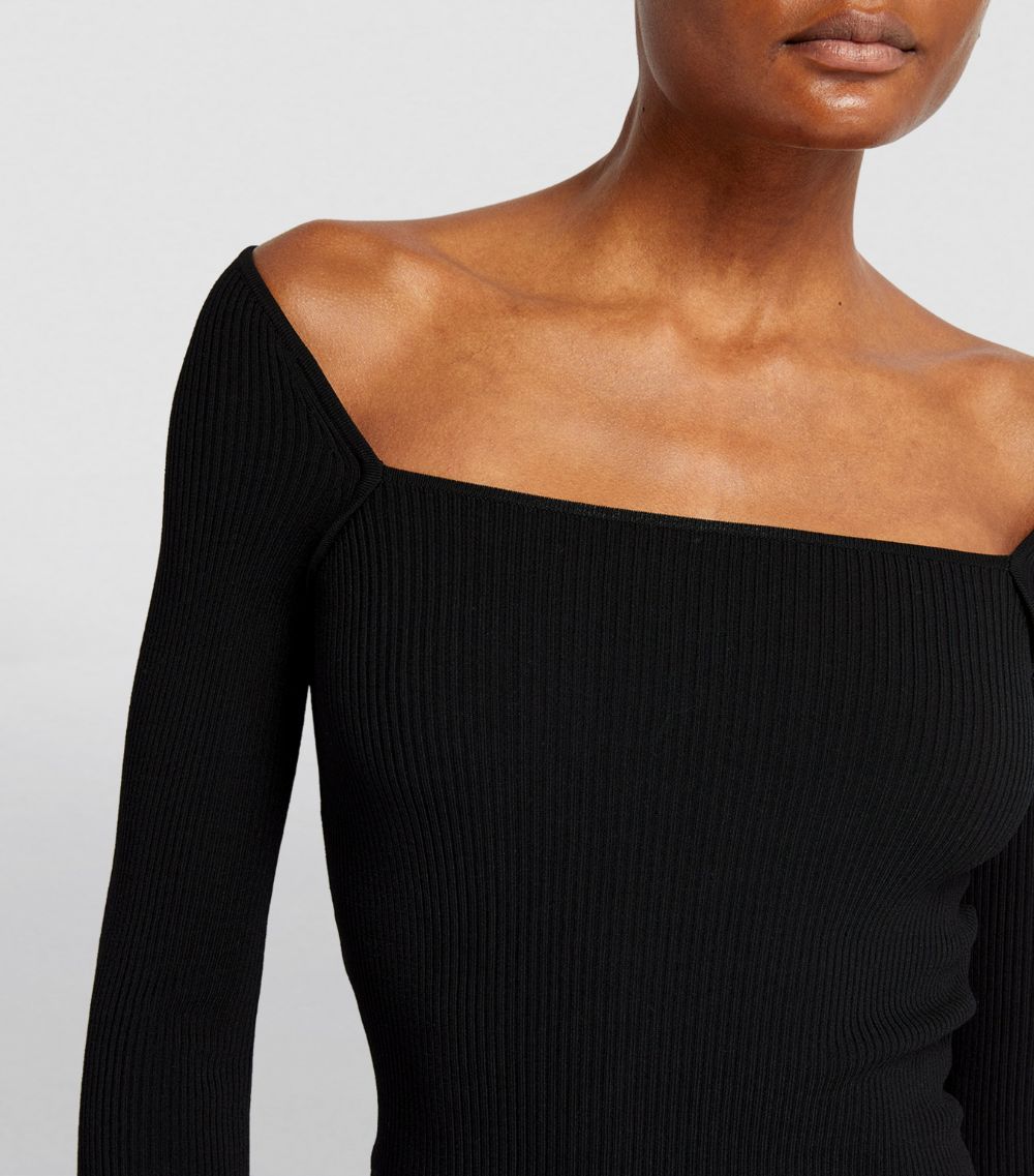 Max & Co. Max & Co. Square-Neck Sweater