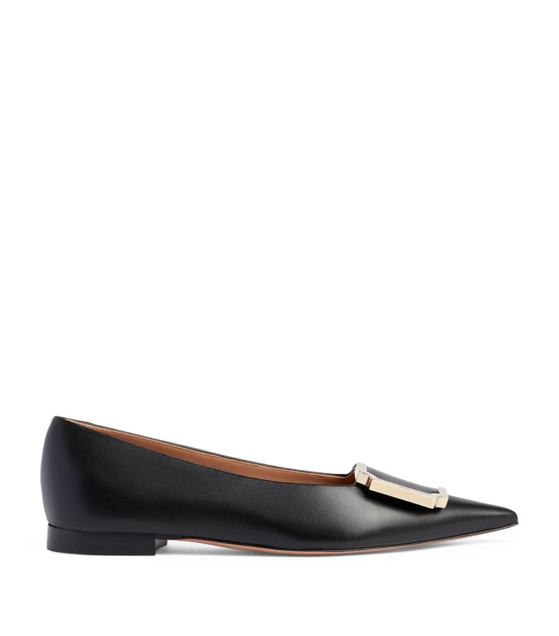 Malone Souliers by Roy Luwalt Malone Souliers Calf Leather Hayes Ballet Flats