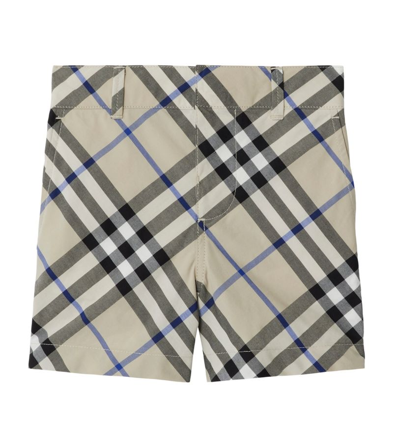 Burberry Burberry Kids Cotton Check Shorts (6-24 Months)