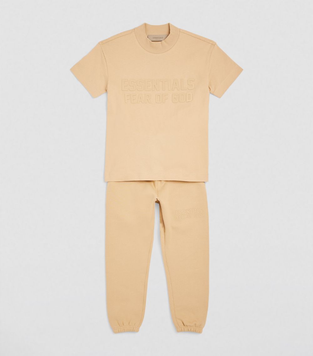 Fear Of God Essentials Kids Fear Of God Essentials Kids Logo Patch Trousers (4-16 Years)