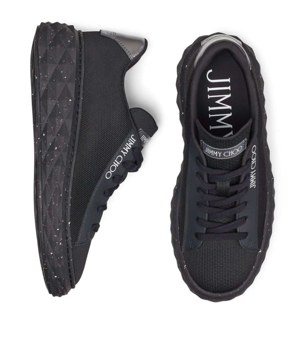 Jimmy Choo Jimmy Choo Diamond Light Maxi Leather Sneakers