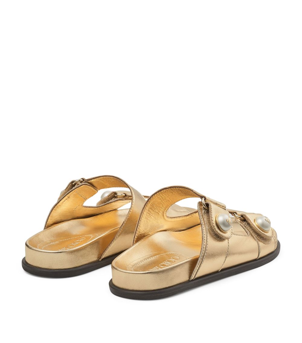 Jimmy Choo Jimmy Choo Fayence Leather Sandals