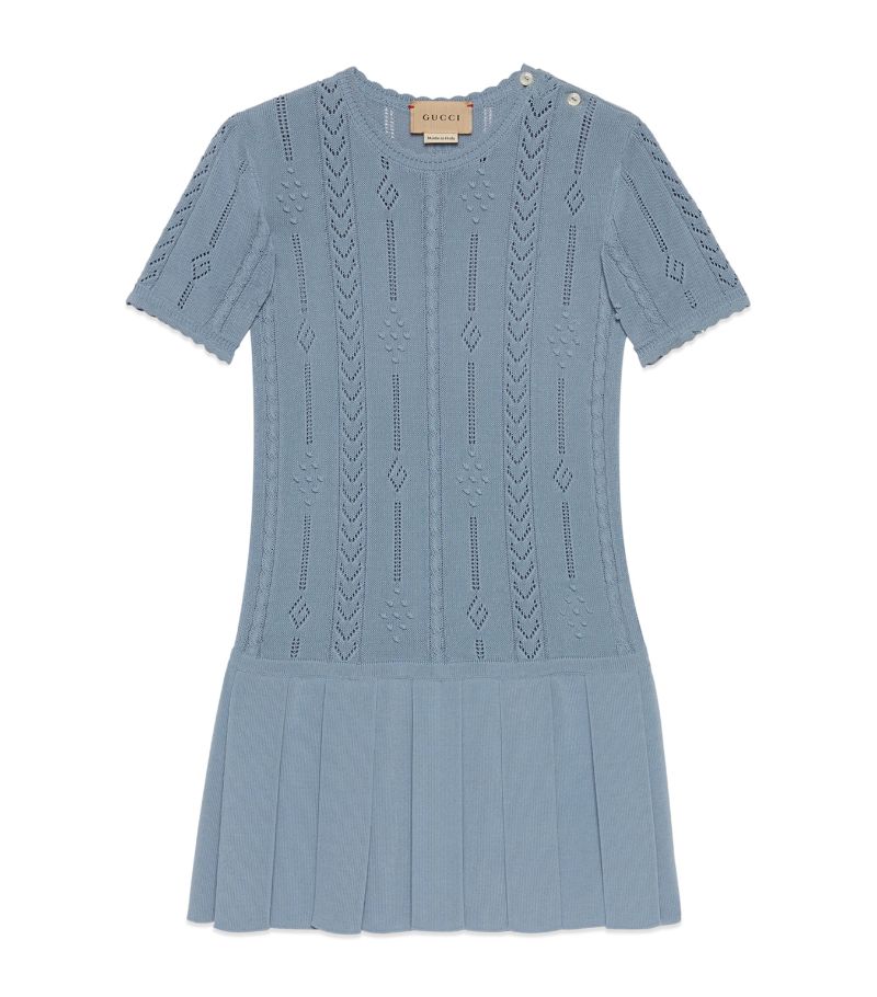 Gucci Gucci Kids Knitted G Rhombus Dress (4-12 Years)