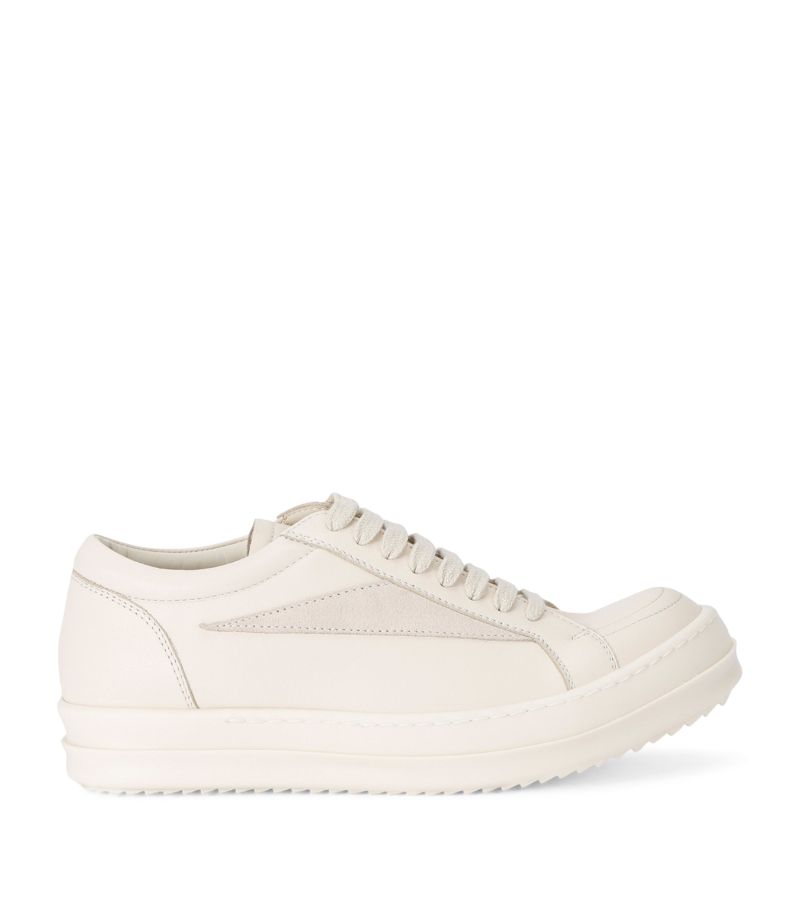 Rick Owens Rick Owens Leather Vintage Low-Top Sneakers