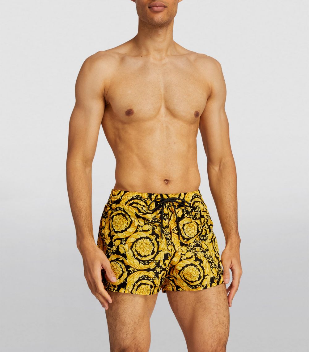 Versace Versace Barocco Print Swim Shorts