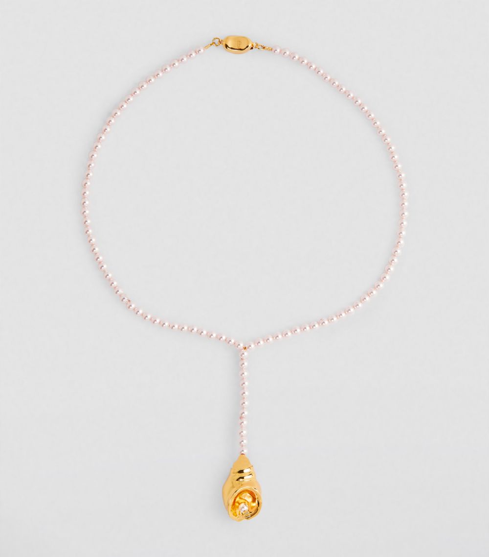 TIMELESS PEARLY Timeless Pearly Shell Drop Necklace