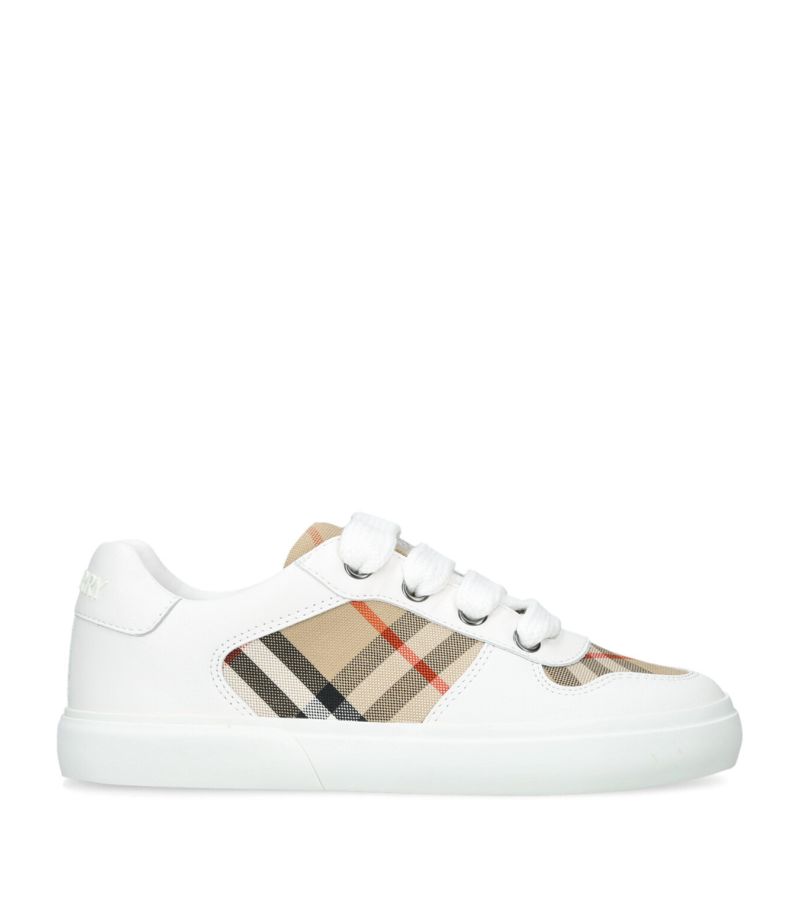 Burberry Burberry Kids Check Noah Sneakers