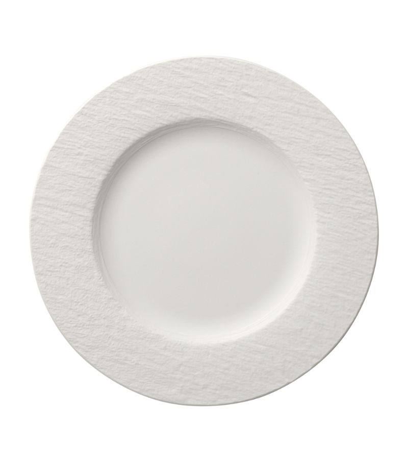 Villeroy & Boch Villeroy & Boch Manufacture Rock Blanc Flat Plate (27Cm)