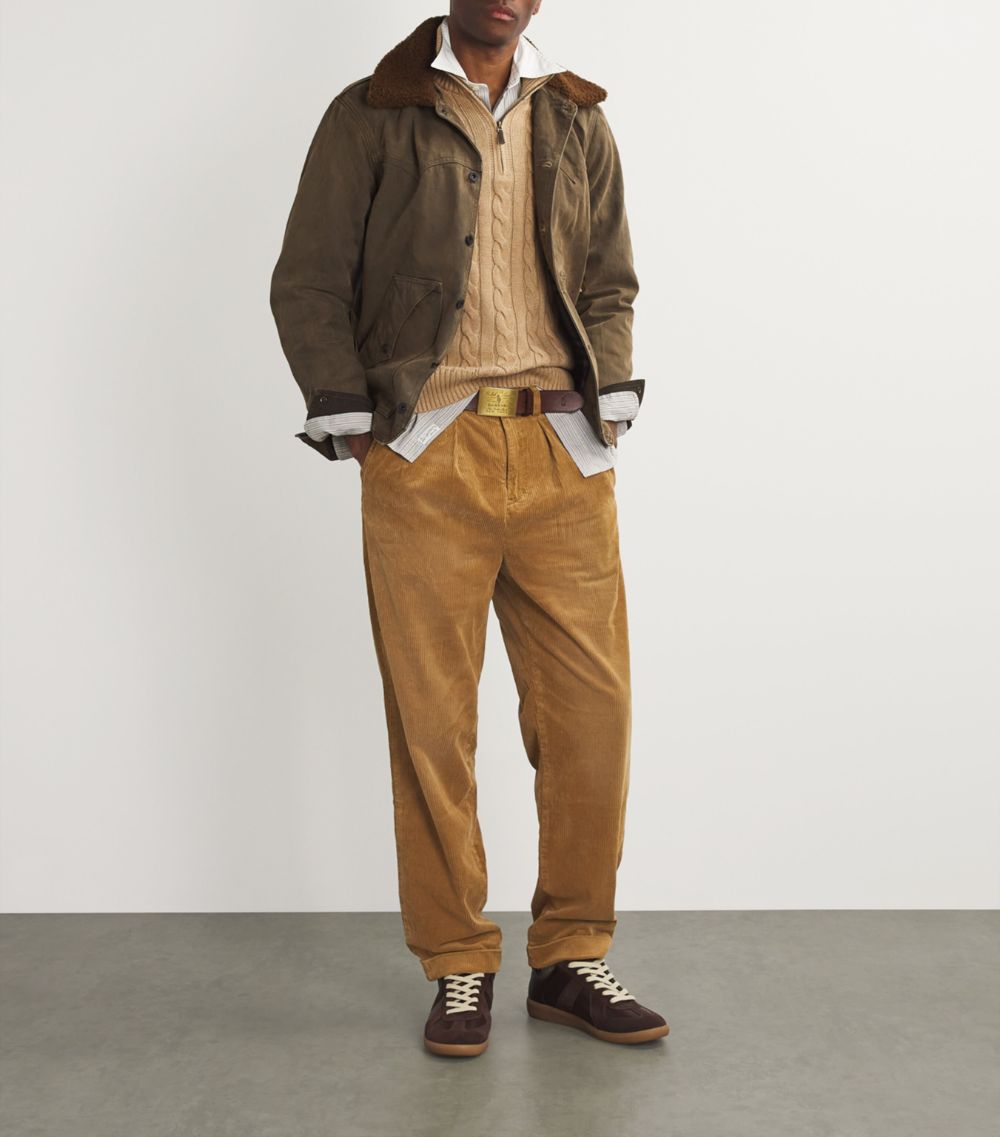 Polo Ralph Lauren Polo Ralph Lauren Corduroy Wide-Leg Trousers