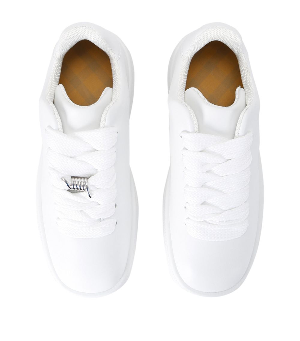 Burberry Burberry Leather Box Sneakers