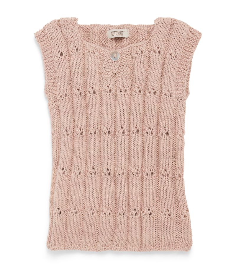  Huttelihut Alpaca Wool Knitted Vest