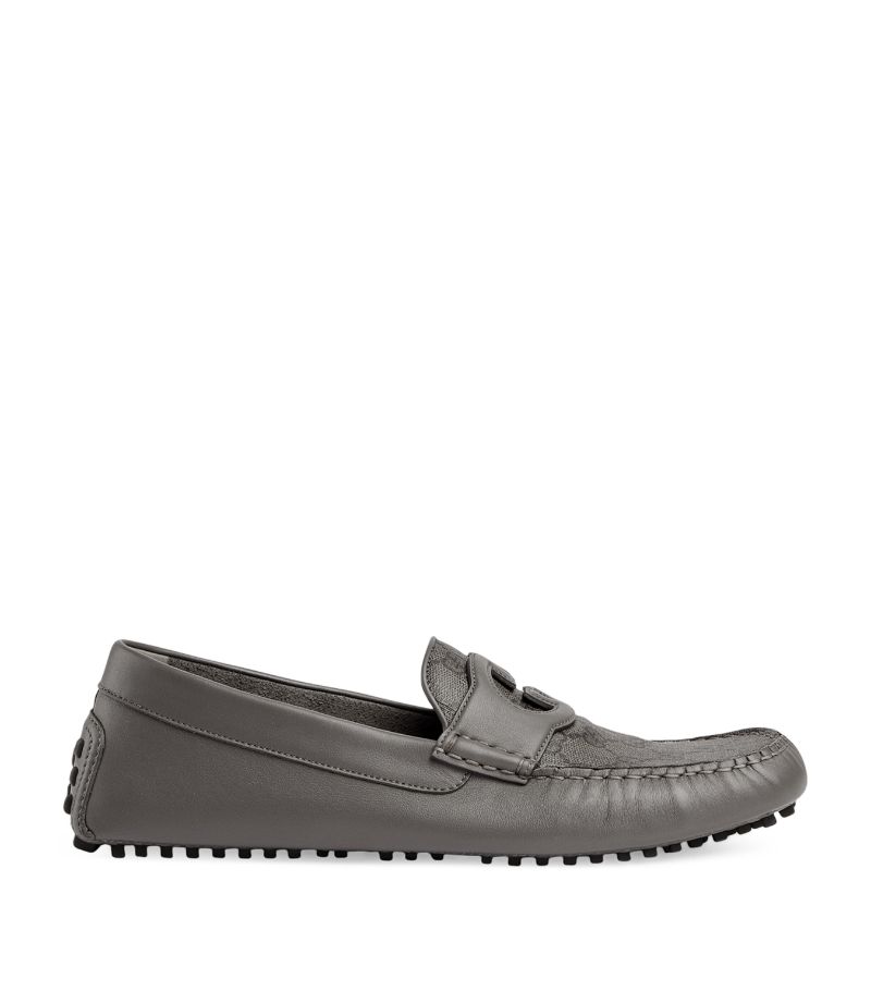 Gucci Gucci Leather Driver Loafers