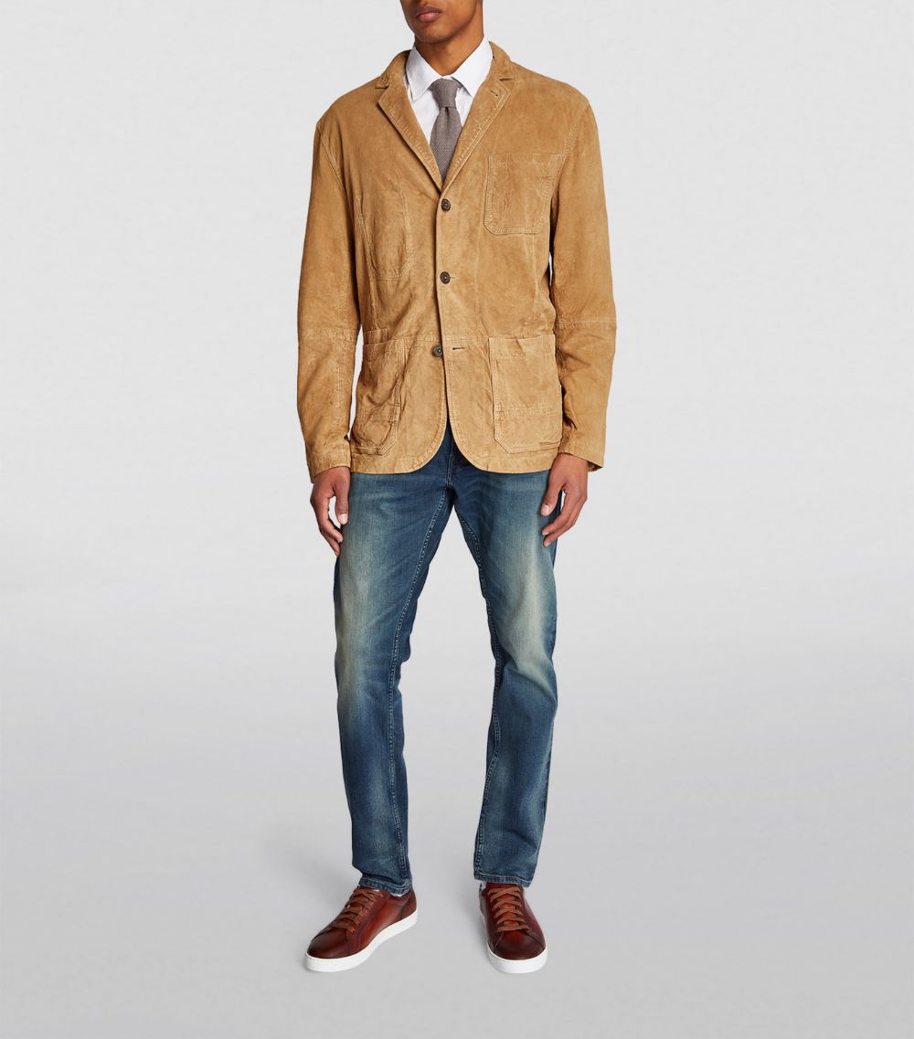 Polo Ralph Lauren Polo Ralph Lauren Goat Suede Blazer