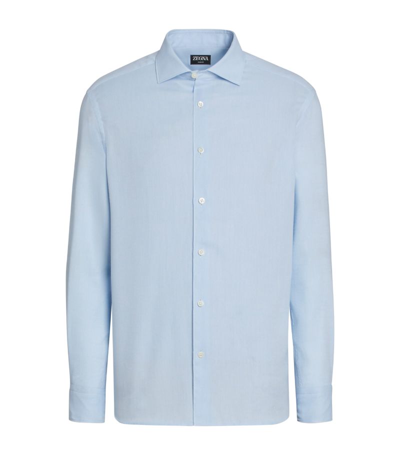 zegna Zegna Cotton-Cashmere Cashco Shirt