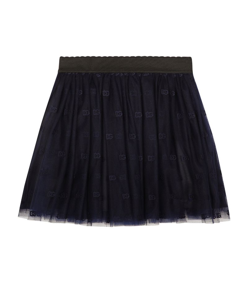 Dolce & Gabbana Dolce & Gabbana Kids Tulle Logo Skirt (8-12+ Years)