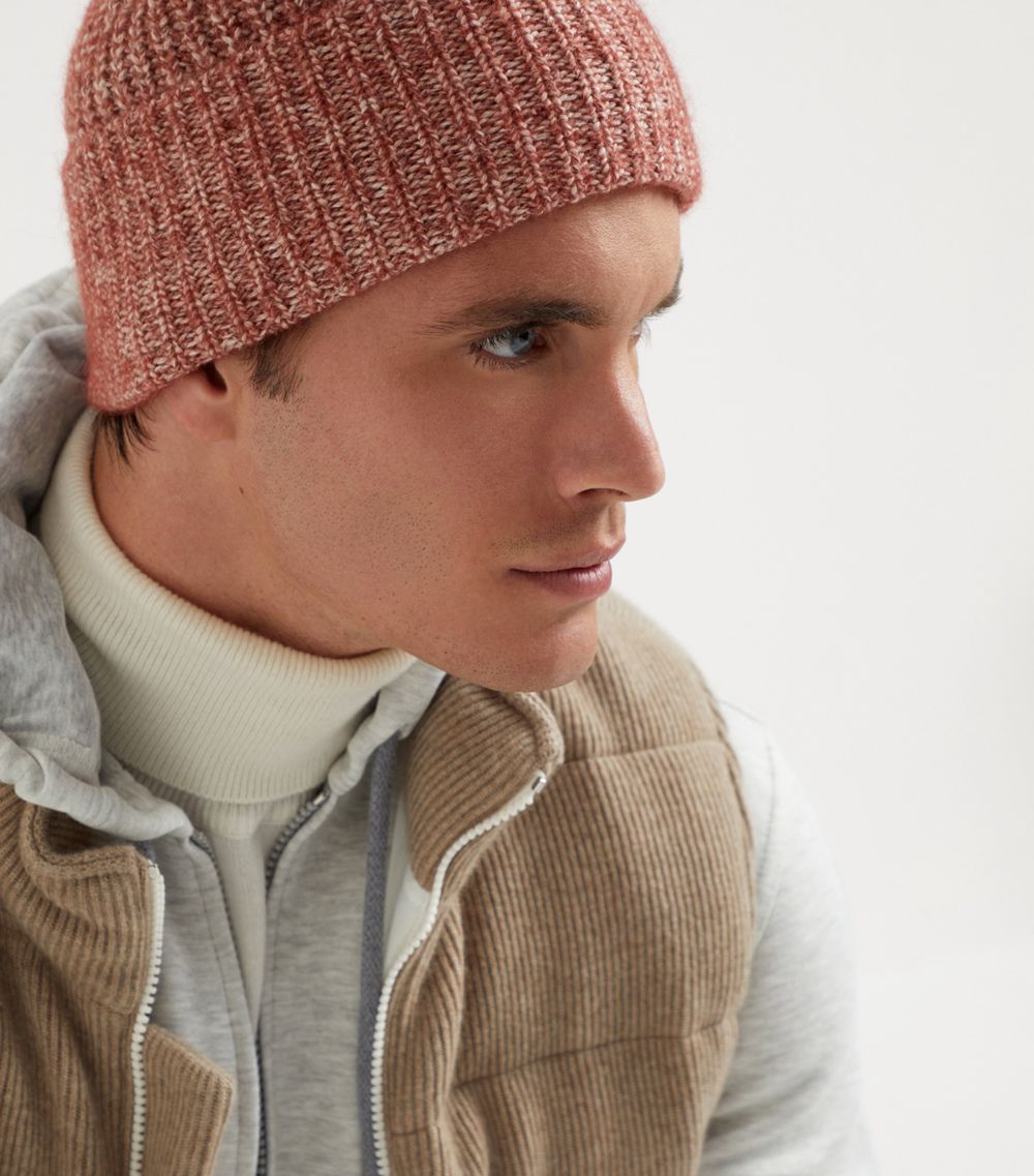 Brunello Cucinelli Brunello Cucinelli Virgin Wool-Alpaca-Cashmere Beanie