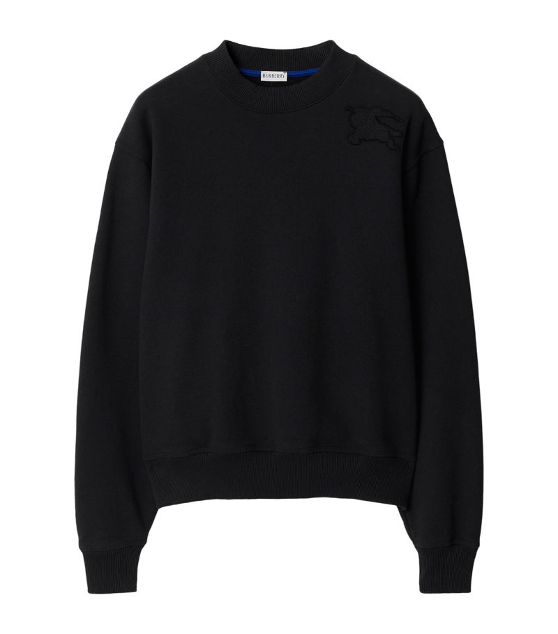 Burberry Burberry Cotton Ekd-Appliqué Sweatshirt