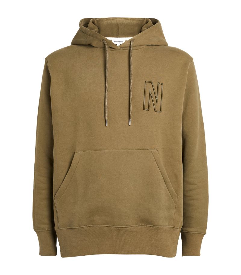 Norse Projects Norse Projects Cotton Monogram Hoodie