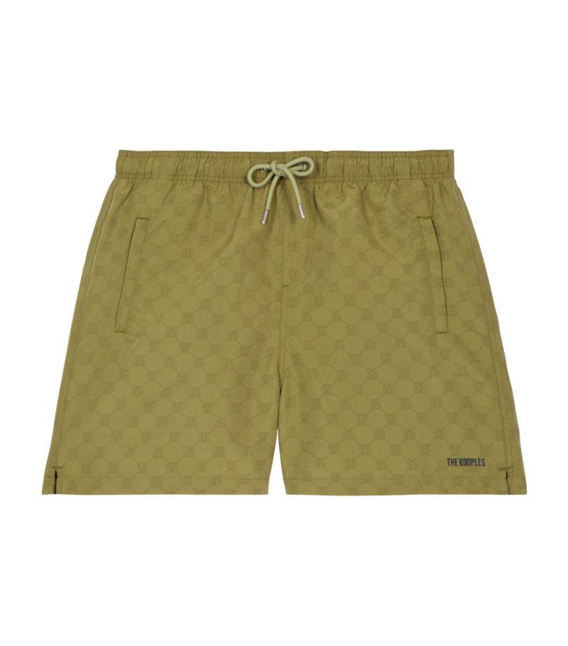 The Kooples The Kooples Graphic-Effect Swim Shorts