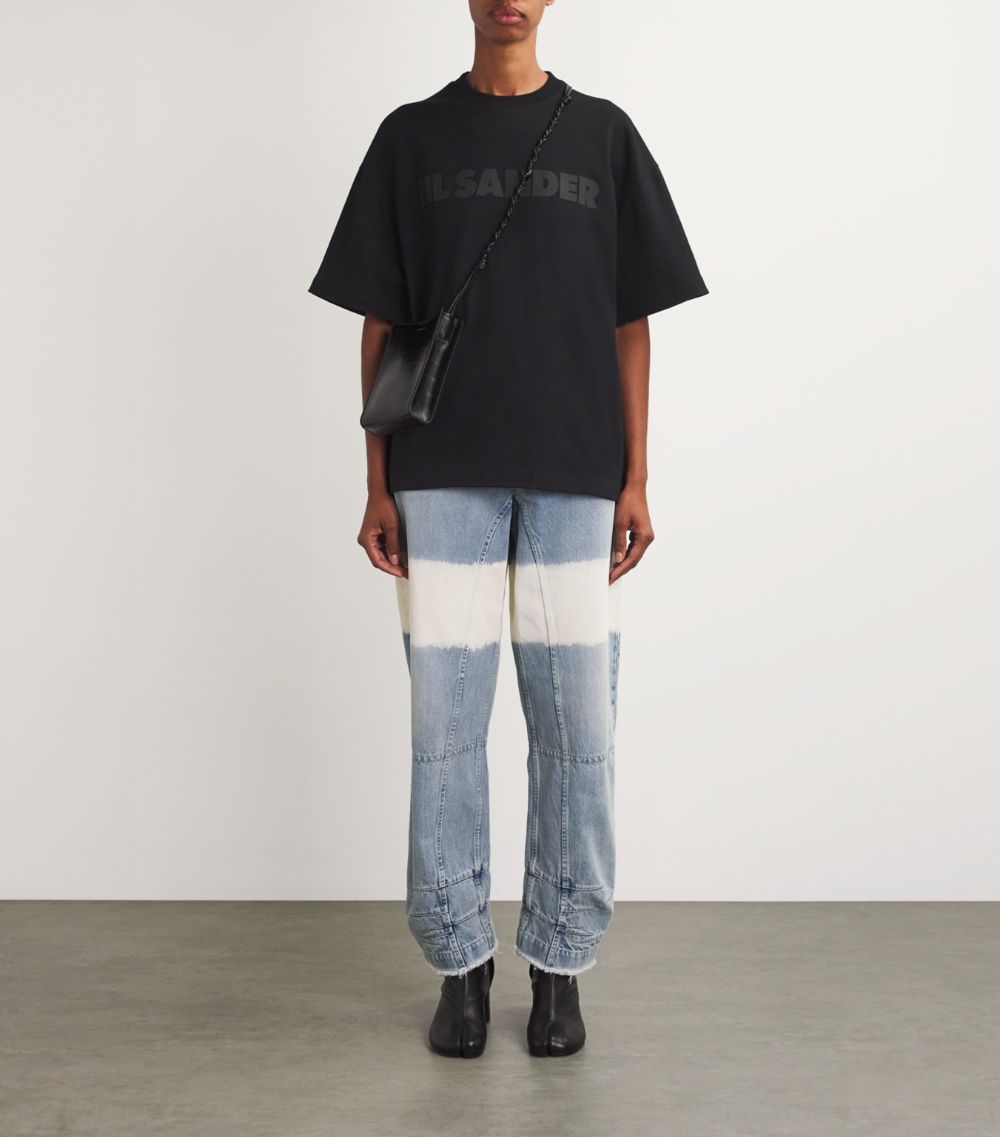 Jil Sander Jil Sander Cotton Logo T-Shirt