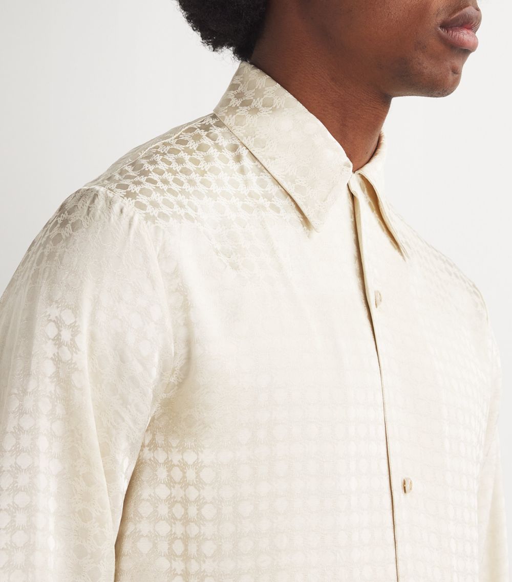 Amiri Amiri Silk Logo Shirt