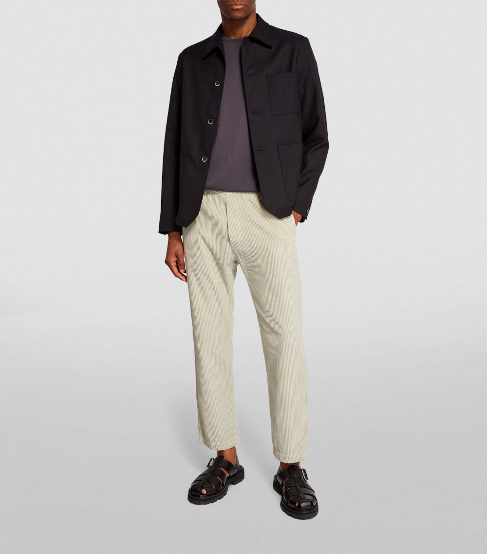 Barena Barena Herringbone Drawstring Trousers