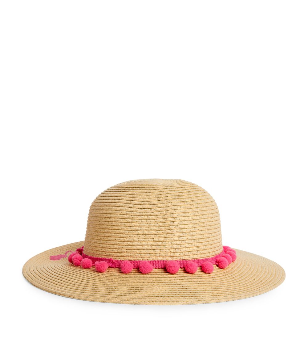 Bonita Bonita Embroidered Beach Floppy Hat