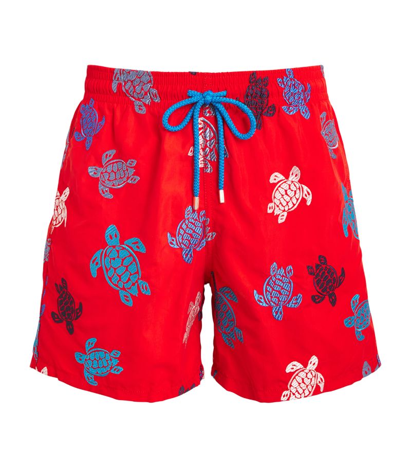 Vilebrequin Vilebrequin Embroidered Turtle Swim Shorts