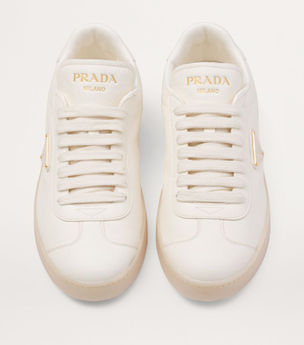Prada Prada Leather Sneakers