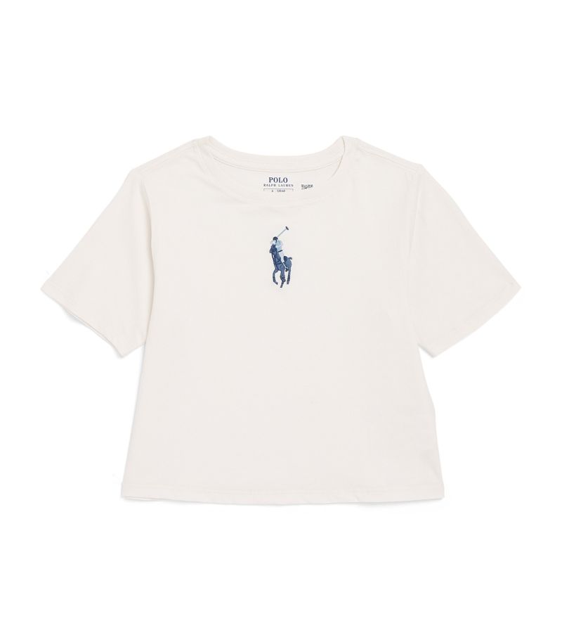 Ralph Lauren Kids Ralph Lauren Kids Cotton Polo Pony T-Shirt (7-14 Years)