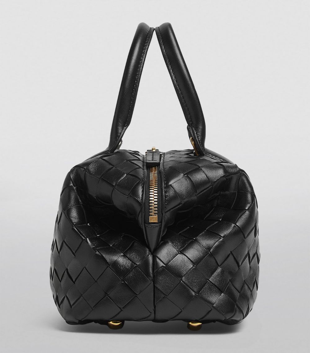 Bottega Veneta Bottega Veneta Mini Leather Bauletto Top-Handle Bag