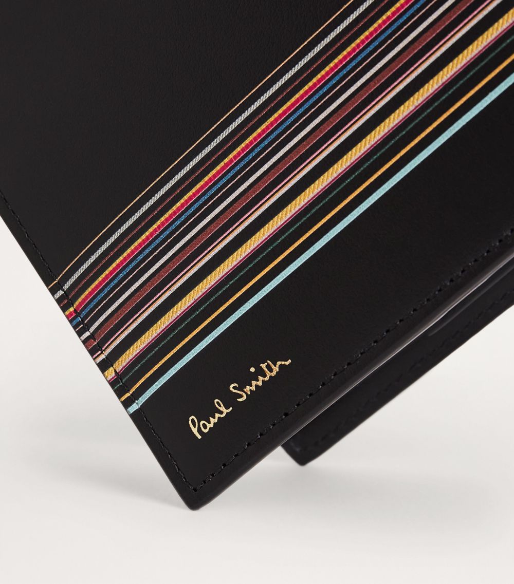 Paul Smith Paul Smith Leather Stripe Wallet