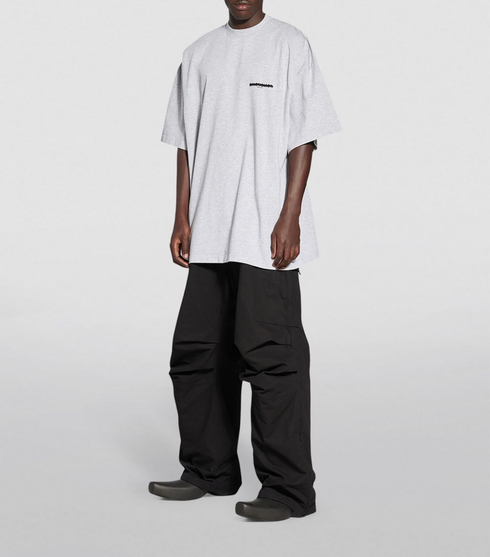 Balenciaga Balenciaga Oversized Logo T-Shirt