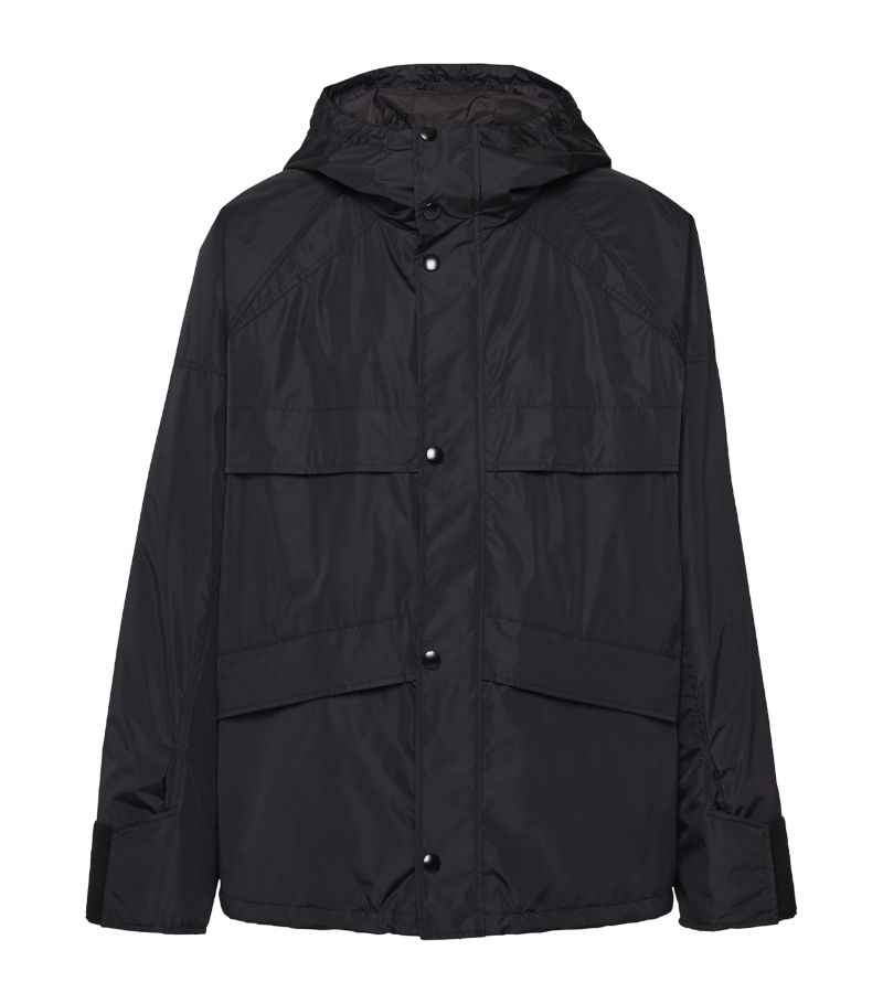 Prada Prada Nylon Hooded Jacket