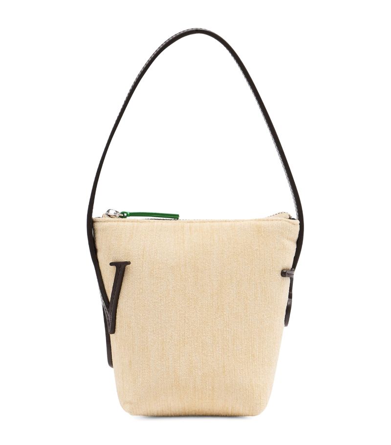 Jw Anderson Jw Anderson Mini Chenille Anchor Top-Handle Bag