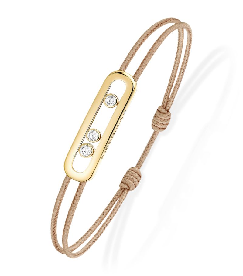 Messika Messika Yellow Gold And Diamond Messika Care(S) Bracelet