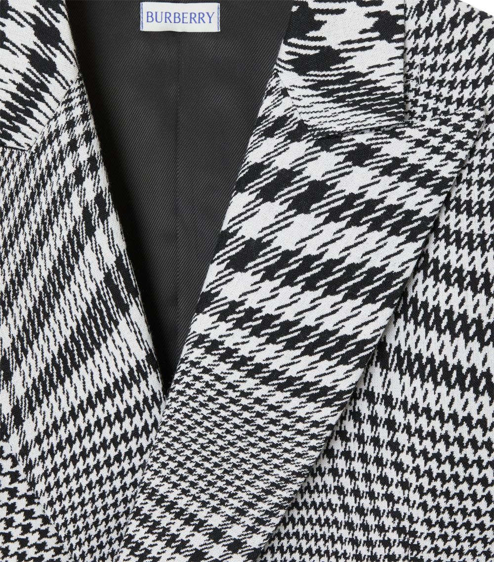 Burberry Burberry X Harrods Exclusive Wool Warped Houndstooth Jacket