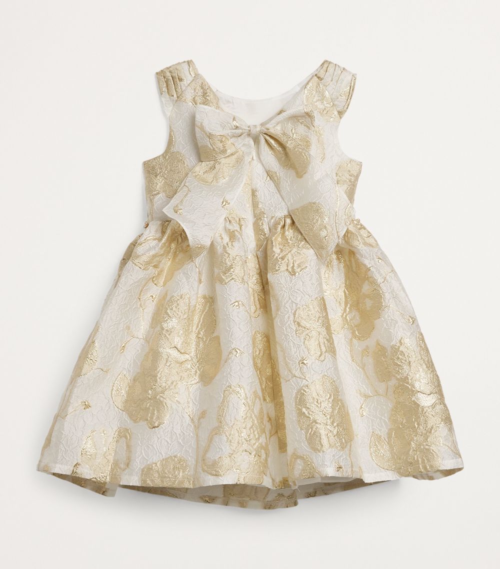 David Charles David Charles Embellished Damask Floral Dress (3-8 Years)