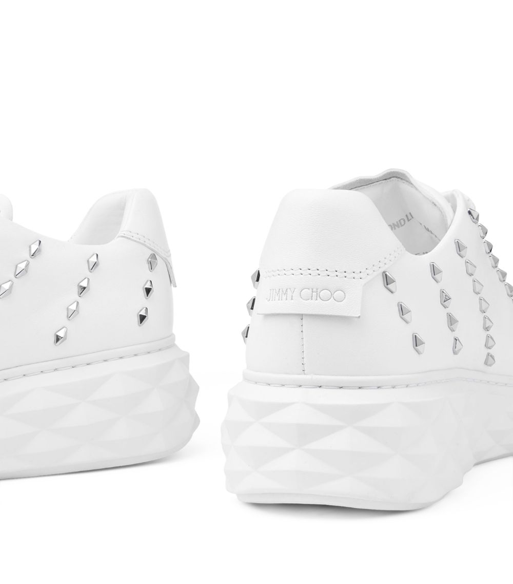 Jimmy Choo Jimmy Choo Diamond Light Leather Sneakers