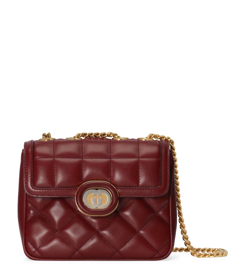 Gucci Gucci Mini Leather Deco Shoulder Bag