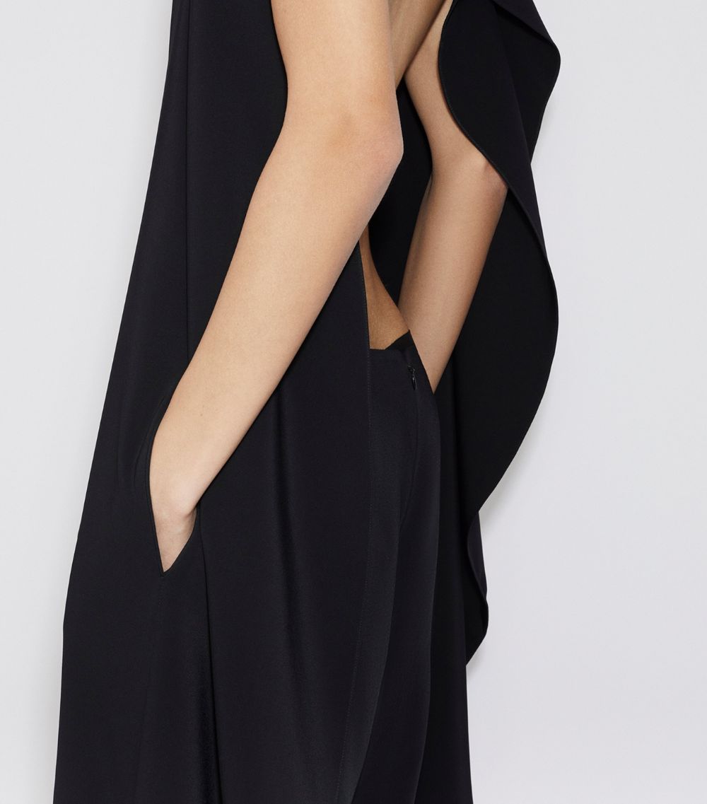 Alaïa Alaïa Virgin Wool Backless Jumpsuit