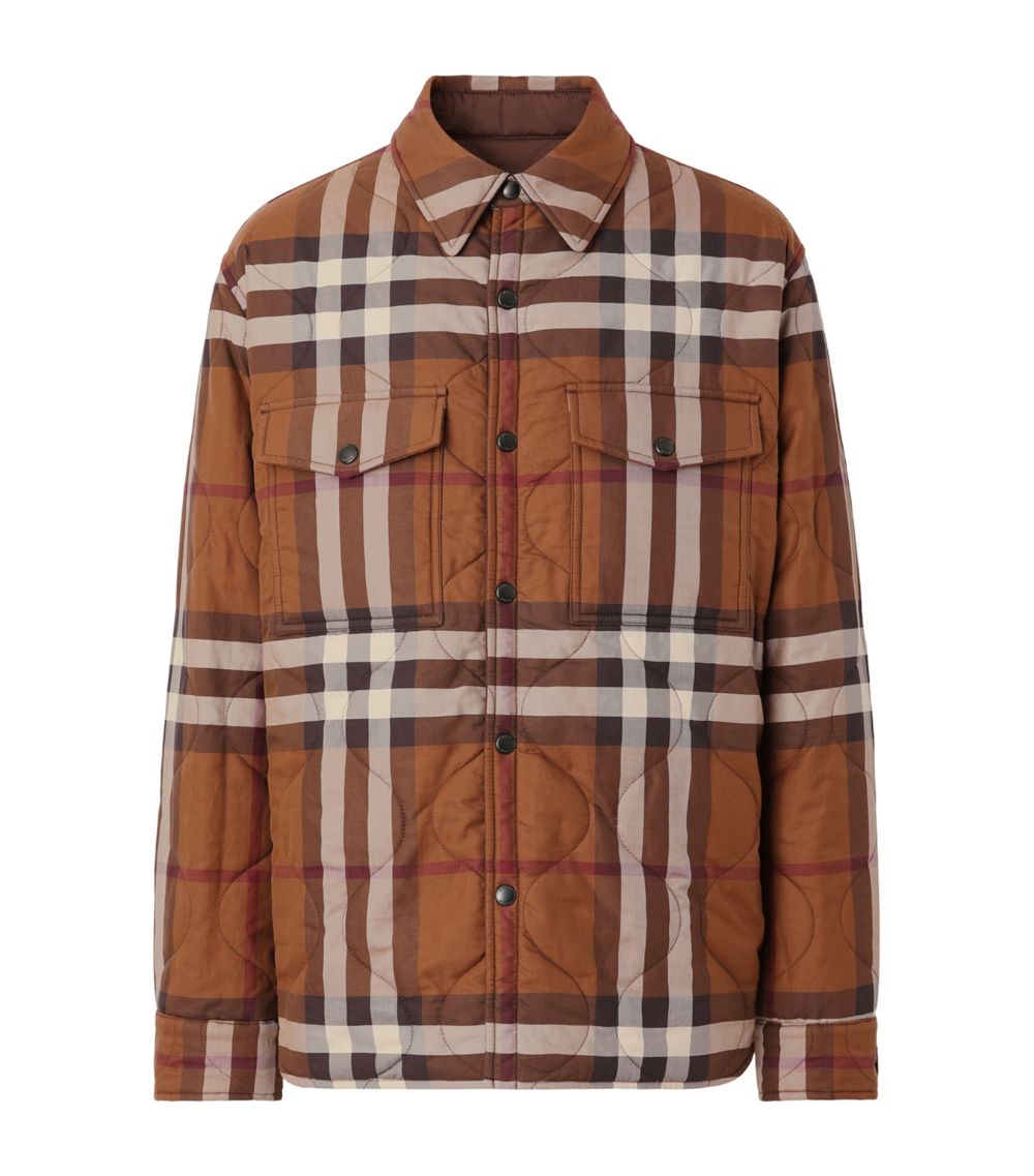 Burberry Burberry Reversible Check Quilted Jacket