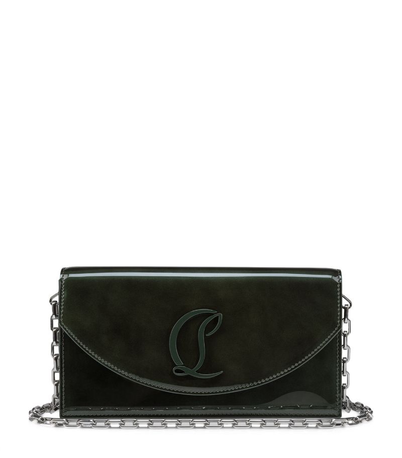 Christian Louboutin Christian Louboutin Loubi54 Patent Leather Clutch Bag