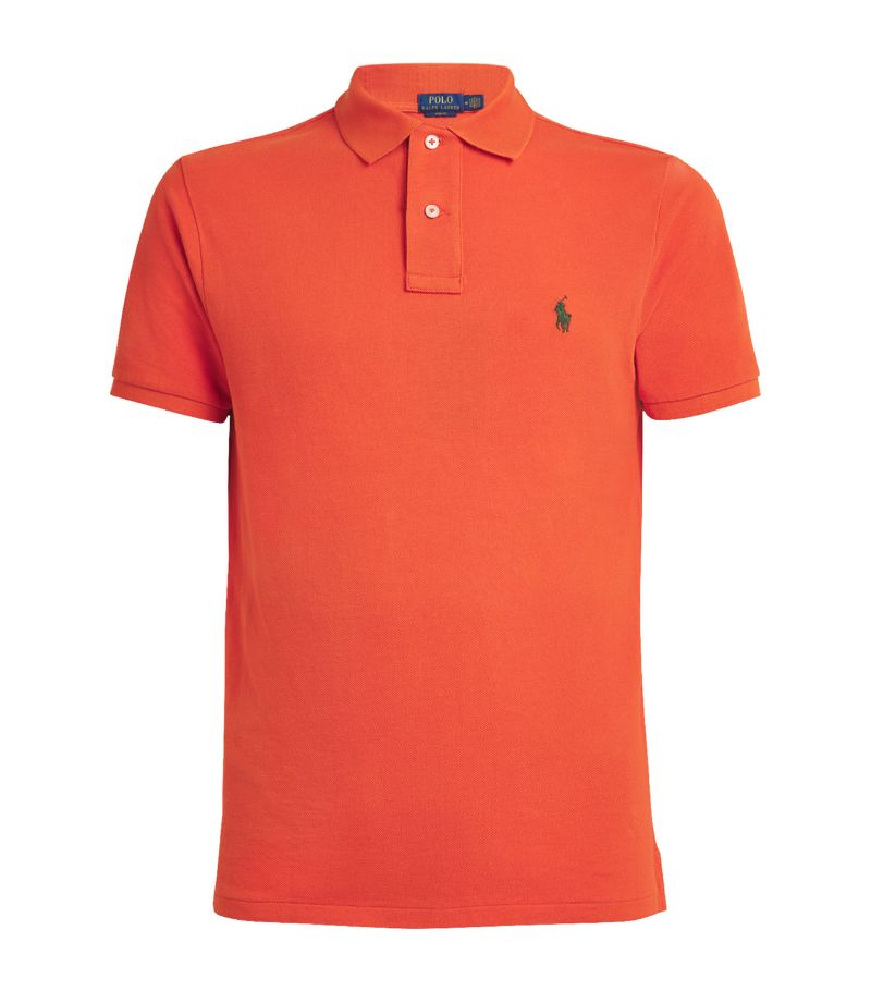 Polo Ralph Lauren Polo Ralph Lauren Cotton Mesh Slim-Fit Polo Shirt