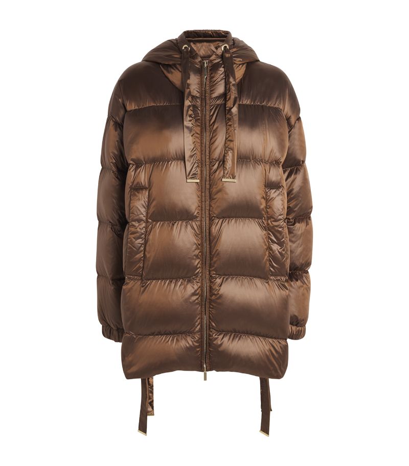 Max Mara Max Mara Iridescent Water-Repellent Quilted Jacket