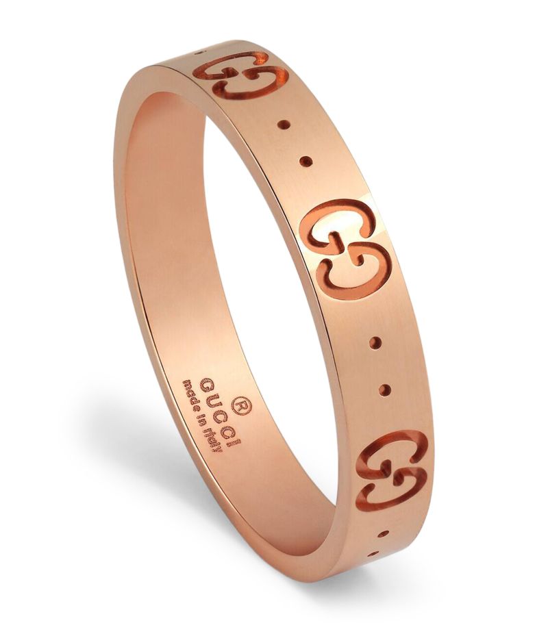 Gucci Gucci Rose Gold Icon Ring