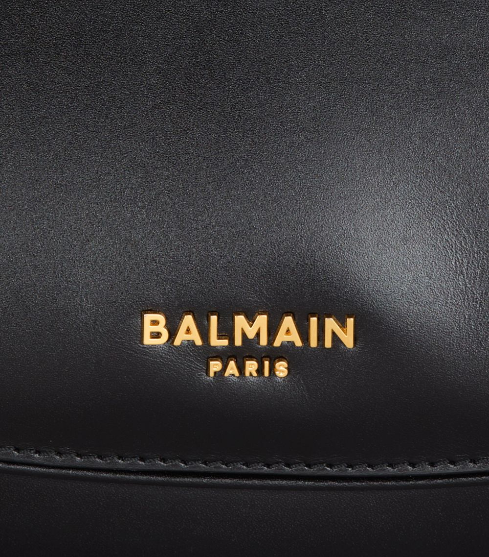 Balmain Balmain Medium Leather Jolie Madame Top-Handle Bag