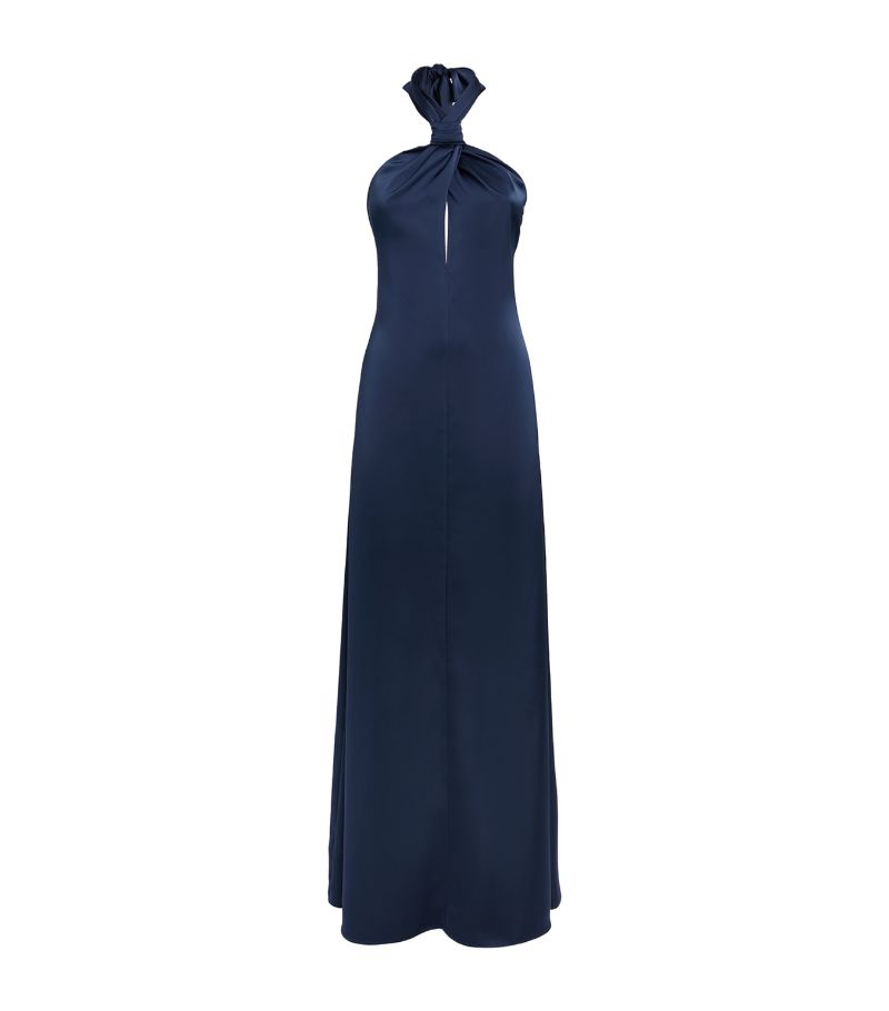 Max & Co. Max & Co. Halterneck Maxi Dress